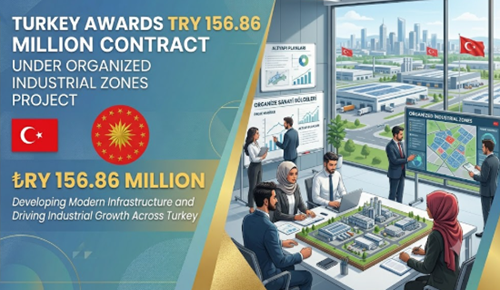 Turkey Awards TRY 156.86 Million Contract Under Organized Industrial Zones...